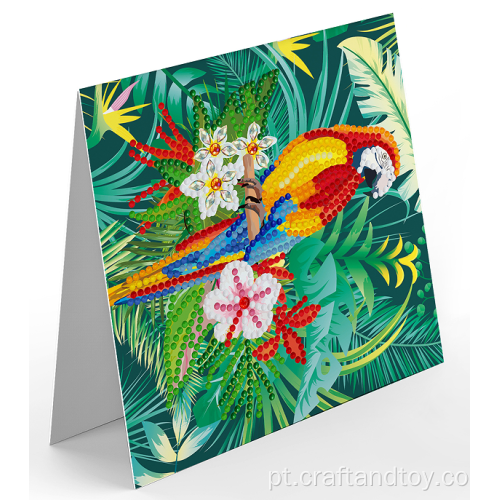 5D Diamond Painting Made Decoration Gift Card